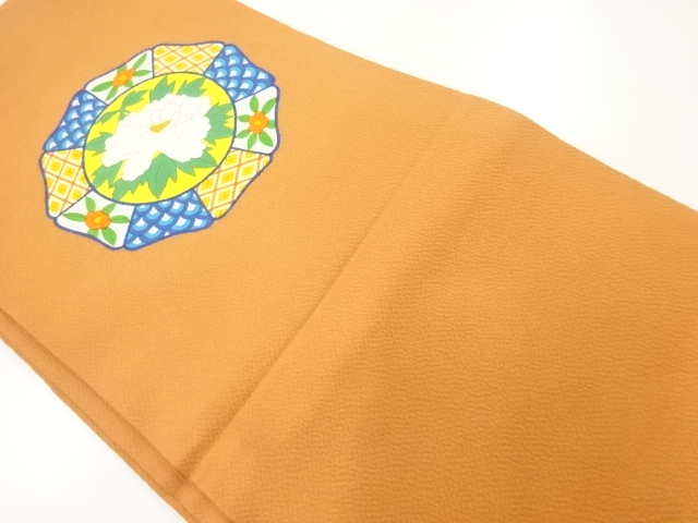 JAPANESE NAGOYA OBI / PLATE PATTERN